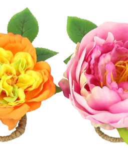 3810 RONDS SERVIETTE PEONY KISS 4P